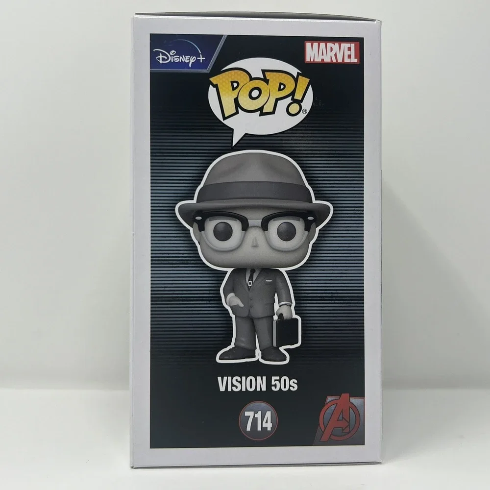 Funko Pop WandaVision #714 Vision 50s Vinyl Bobble Head collectible toy Figure